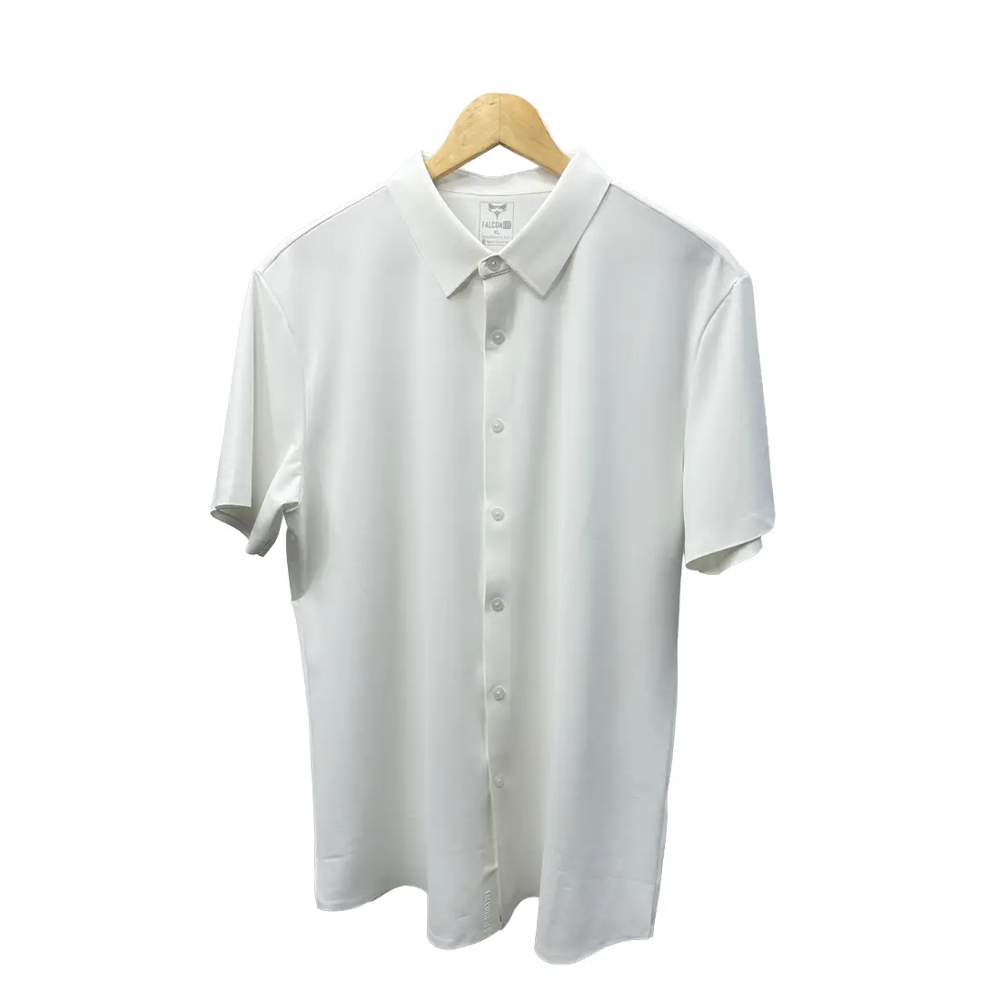 Picture of Falcon Fit Men's Half Sleeve Shirt White