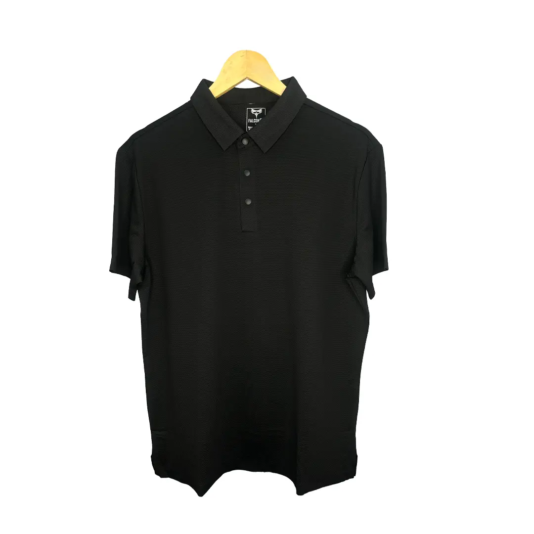 Picture of Falcon Fit Men's Tennis Polo Black