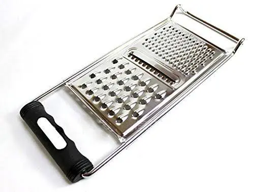 Picture of Fruit planer and Slicer / Stainless Steel with plastic grip Hand Greater Multifunctional Vegetables & Fruits Slicer - Silver