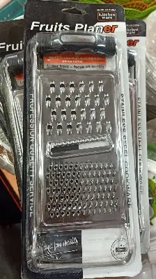 Picture of Fruit planer and Slicer / Stainless Steel with plastic grip Hand Greater Multifunctional Vegetables & Fruits Slicer - Silver