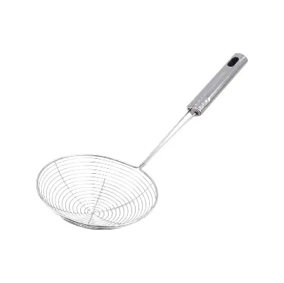 Picture of Steel mesh spoon Deep Frying  - stainless steel - Silver