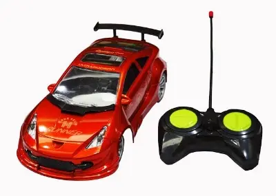 Picture of Plastic Sports Car Remote Control Toy - High-Quality, Multi-Color Fun for Kids - Multicolor
