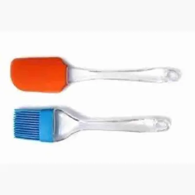Picture of Silicone Brush and Spatula for Kitchen - Multicolor
