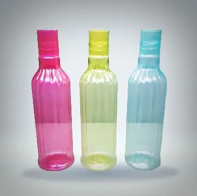 Picture of RFL Prism 1000 Water Bottle, 1 Liter, Sky Blue | Pink | Green | BPA Free | 100% Leak Proof | Office | Gym | Home | Kitchen | Travel | Hiking | Trekking - Multicolor