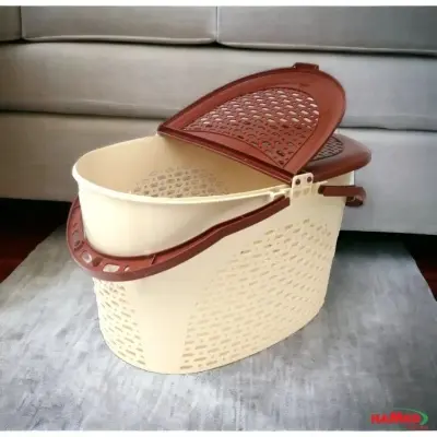 Picture of Picnic Baskets, Keeping baby clothes, small pets, suitable for transporting a variety of items - Multicolor