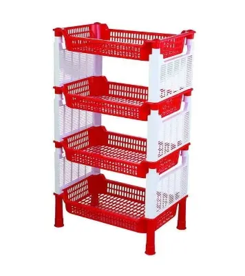 Picture of RFL Popular Rack 4 Step Two Color Red and White - Multicolor