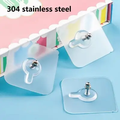 Picture of 10 pcs Wall Mount Hooks - White