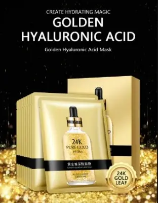Picture of Cindynal 24k Pure Gold Hydra Face Sheet Mask 1 pc.