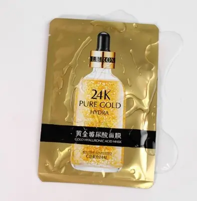 Picture of Cindynal 24k Pure Gold Hydra Face Sheet Mask 1 pc.