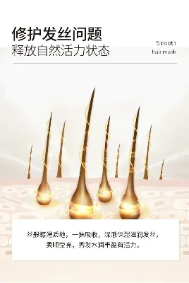 Picture of Cindynal  Walmeck 10ml Hair Travel Use Hair Conditioner Hair Moisturizing Hair.