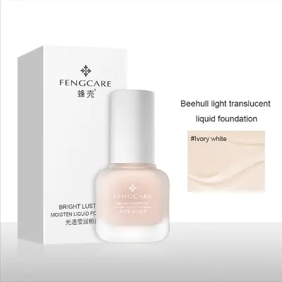 Picture of 30ml Light Translucent Foundation Cream Moisturizing Breathable Oil Control Non-greasy Makeup Concealer Women's Cosmetics