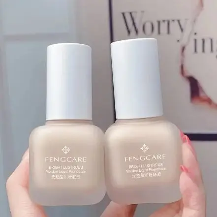 Picture of 30ml Light Translucent Foundation Cream Moisturizing Breathable Oil Control Non-greasy Makeup Concealer Women's Cosmetics