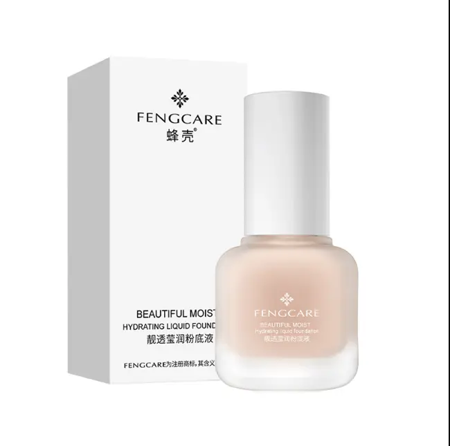 Picture of 30ml Light Translucent Foundation Cream Moisturizing Breathable Oil Control Non-greasy Makeup Concealer Women's Cosmetics