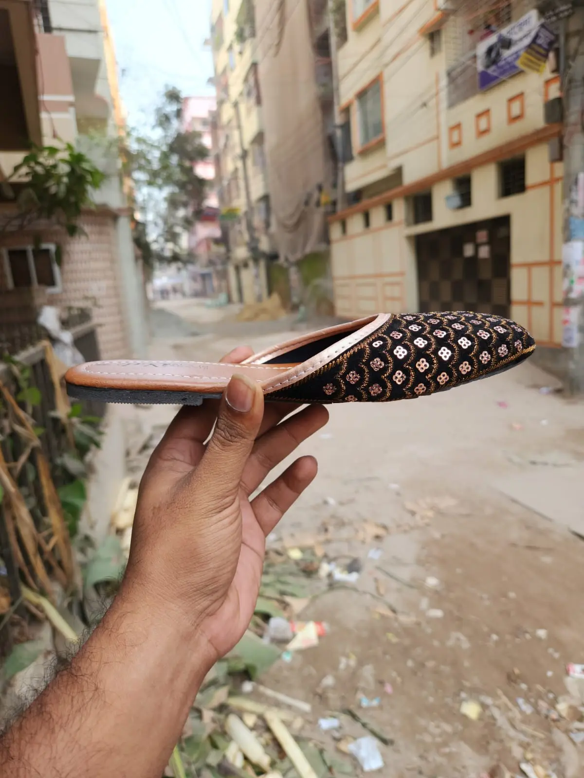 Picture of Girls exclusive Eid collection stylish nagra shoes