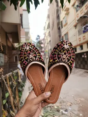 Picture of Girls exclusive Eid collection nagra shoes