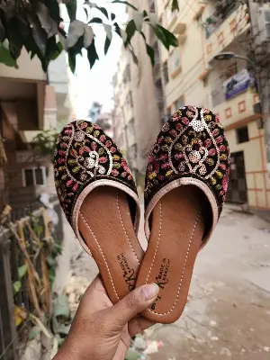 Picture of Girls exclusive Eid collection nagra shoes