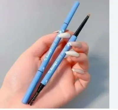 Picture of Eyebrow Pencil With Brush Waterproof Long-lasting Natural Professional Fine Sketch Liquid Eye Brow Pencil Tattoo Liquid