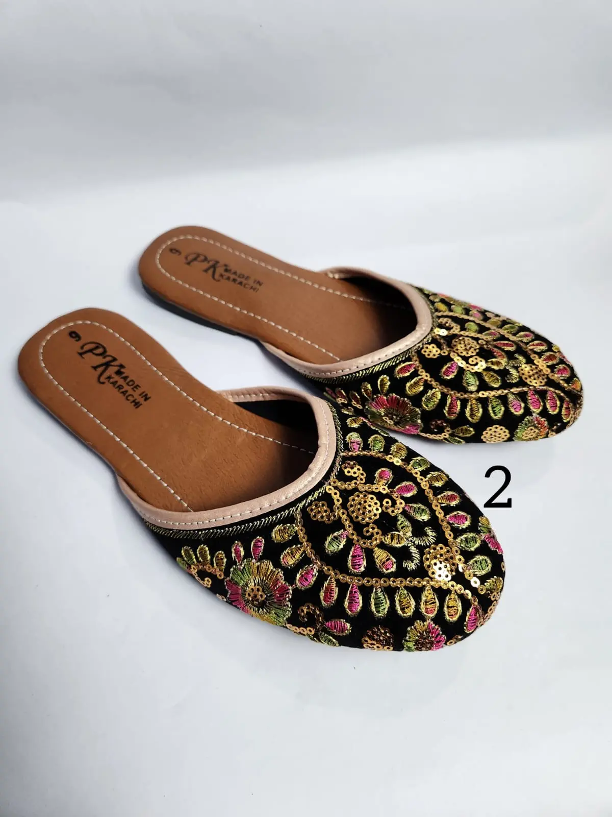 Picture of Girls exclusive Eid collection nagra shoes For Woman Stylies Nagra,Slim Choti.Ladies Sandal.