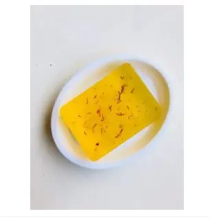 Picture of Hand Made Real Saffron Goat Milk Bar Soap -90g