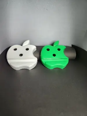 Picture of Brand New Plastic Multicolor Apple Shape Mobile Holder