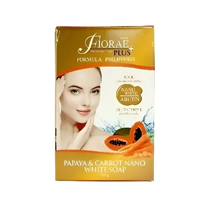 Picture of Fiorae Plus Papaya And Carrot Nano White Soap 165g