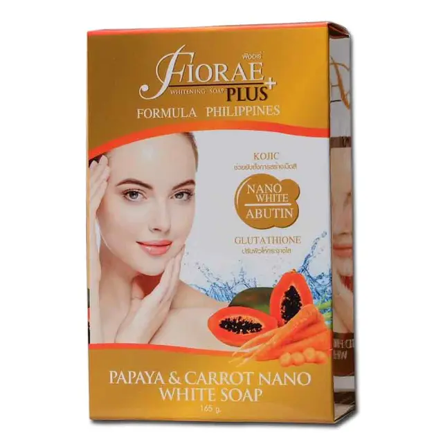 Picture of Fiorae Plus Papaya And Carrot Nano White Soap 165g