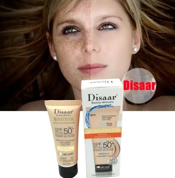 Picture of Disaar Facial Body Sunscreen Whitening Cream