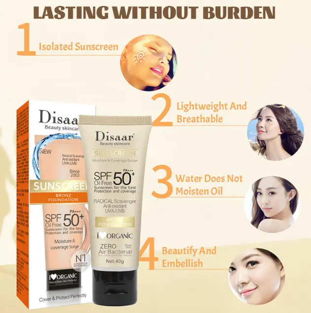 Picture of Disaar Facial Body Sunscreen Whitening Cream