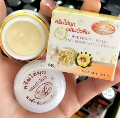 Picture of KIM WHITENING PEARL & SNOWLOTUS CREAM 20G