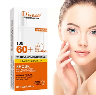 Picture of Disaar Skin Protective 60+ Whitening Sunscreen Lotion -50g