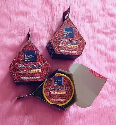 Picture of Super bright Saffron Face