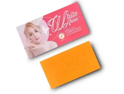 Picture of Handmade White Aura Soap White Aura Miracle Carrot Soap