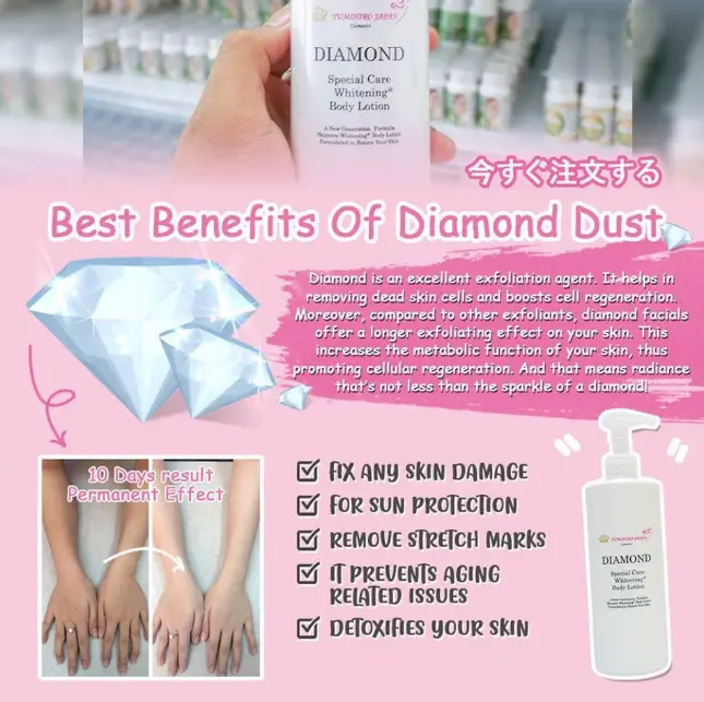 Picture of Yumihiro Japan Diamond Special Care Whitening Body Lotion