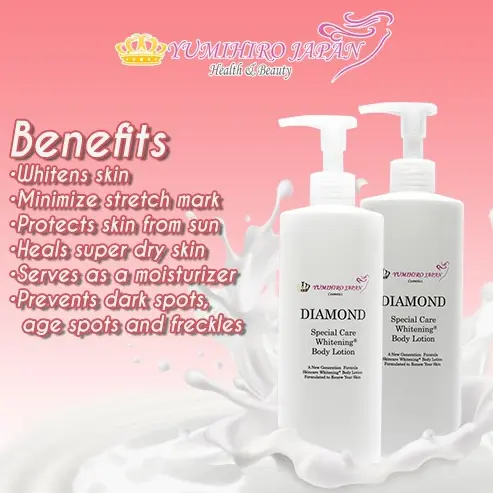 Picture of Yumihiro Japan Diamond Special Care Whitening Body Lotion