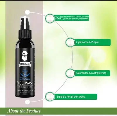Picture of Muuchsta.c Men’s Ocean Face Wash-100 ml