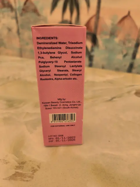 Picture of Korean beauty whitening serum