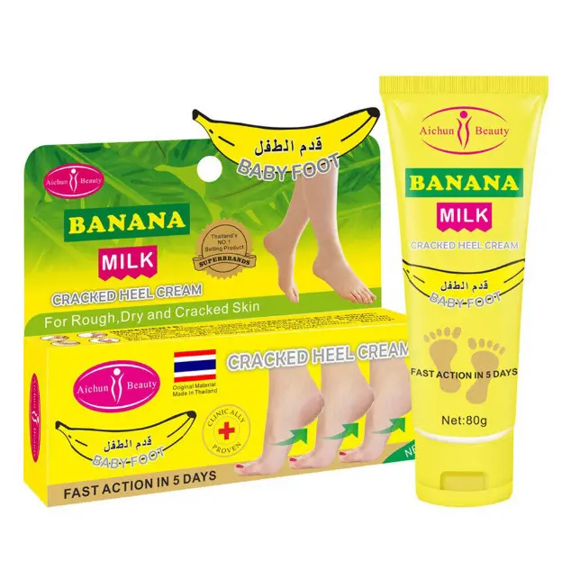 Picture of Banana milk cracked heel cream - 80 gm