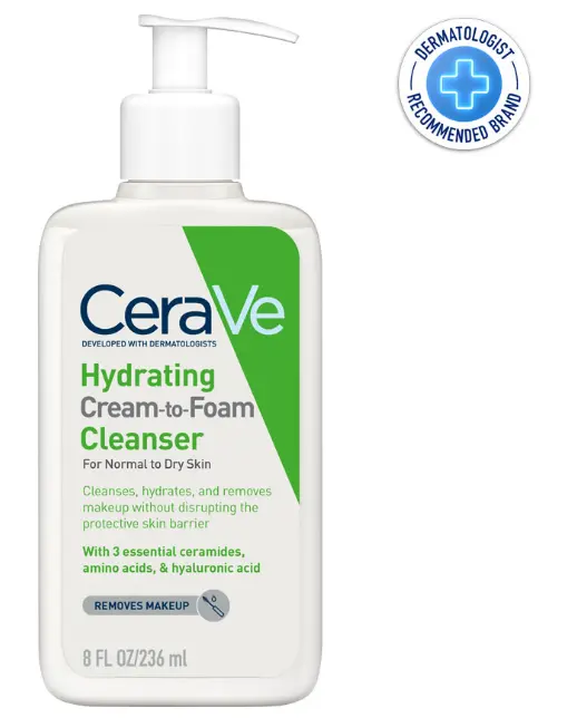 Picture of CeraVe Hydrating Cream to Foam Cleanser 236ml