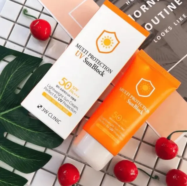 Picture of 3W Clinic Multi Protection UV Sun Block SPF 50+/PA+++