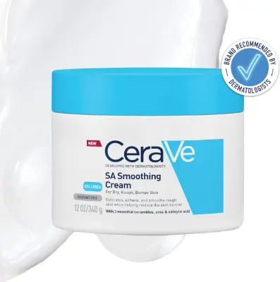 Picture of CeraVe SA Smoothing Cream 340g/12oz | Gentle Body Exfoliation Moisturizer
