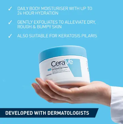 Picture of CeraVe SA Smoothing Cream 340g/12oz | Gentle Body Exfoliation Moisturizer