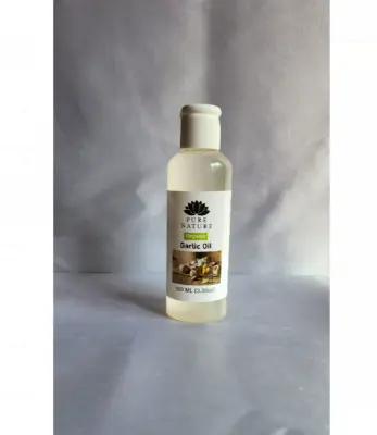 Picture of Pure Nature Organic Garlic Oil For Hair Home Made100ml