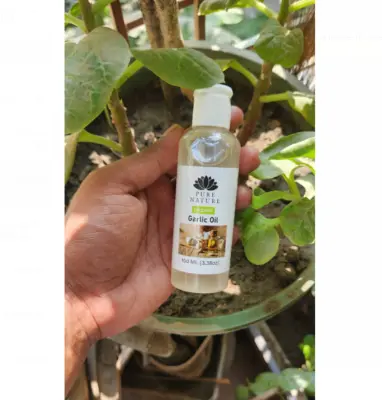 Picture of Pure Nature Organic Garlic Oil For Hair Home Made100ml
