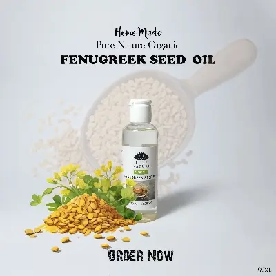 Picture of Pure Nature Organic Home Made Fenugreek seed Oil - 100ml