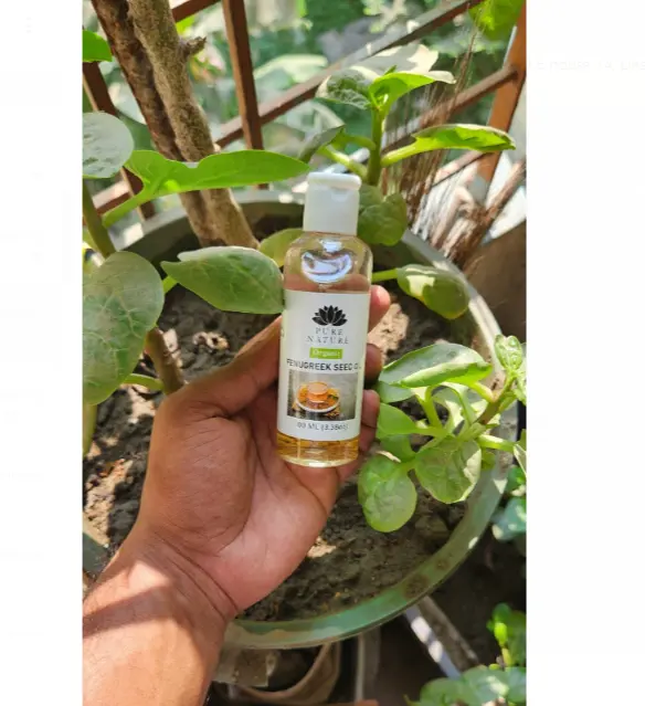 Picture of Pure Nature Organic Home Made Fenugreek seed Oil - 100ml