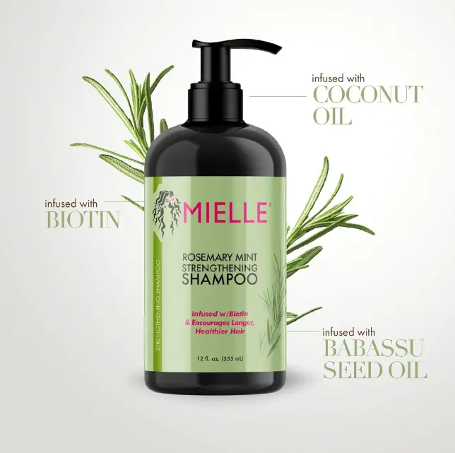 Picture of Mielle Rosemary Mint Strengthening Shampoo 355ml