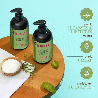 Picture of Mielle Rosemary Mint Strengthening Shampoo 355ml