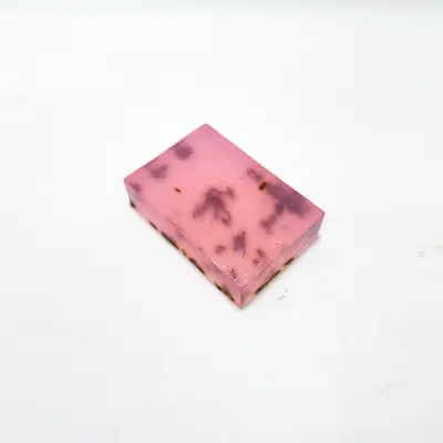 Picture of Lavender Homemade Natural Bathing Soap, For Skin Moisturisation, Ideal For All Skin Types, 100% Organic (100gm)