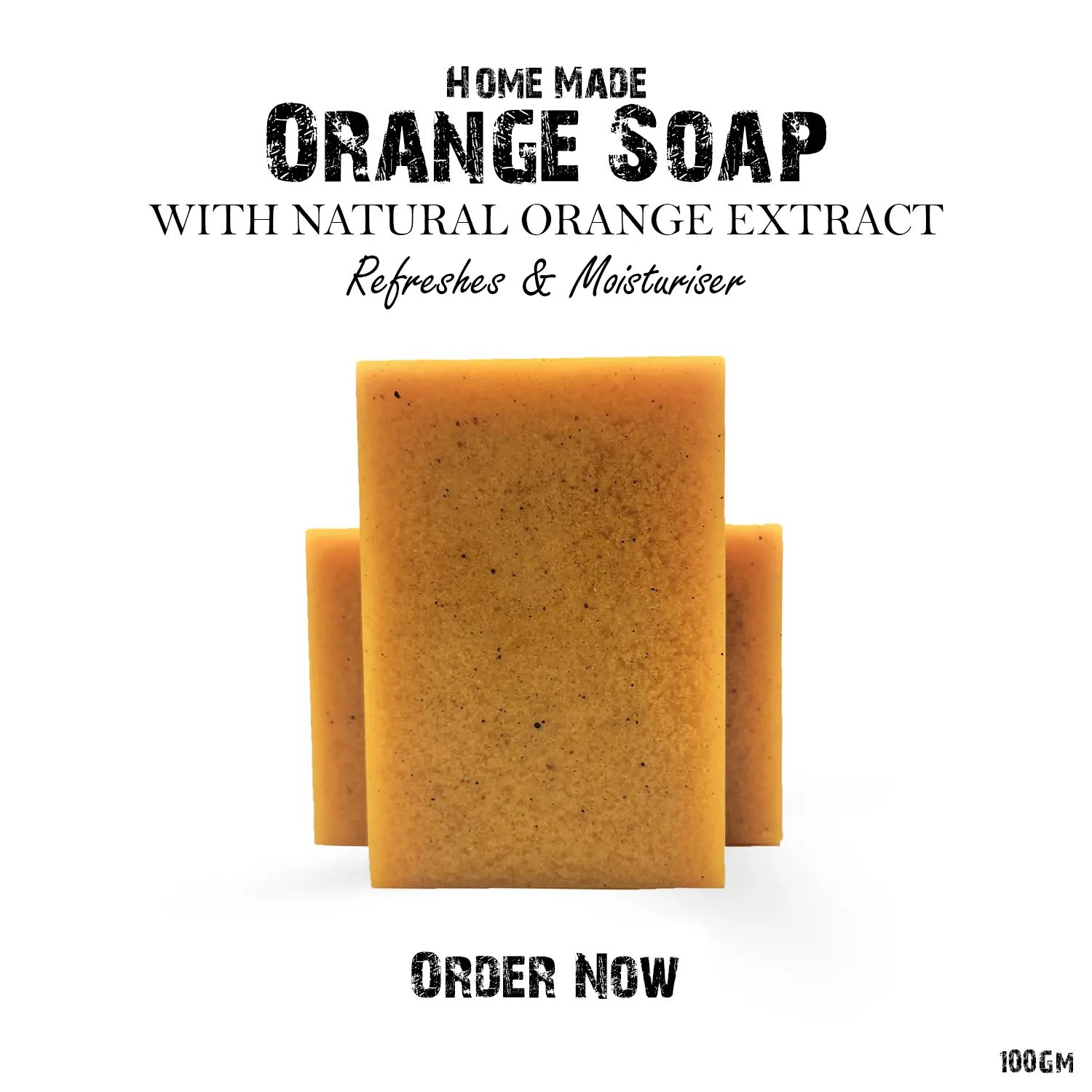 Picture of Homemade Orange Soap 100g