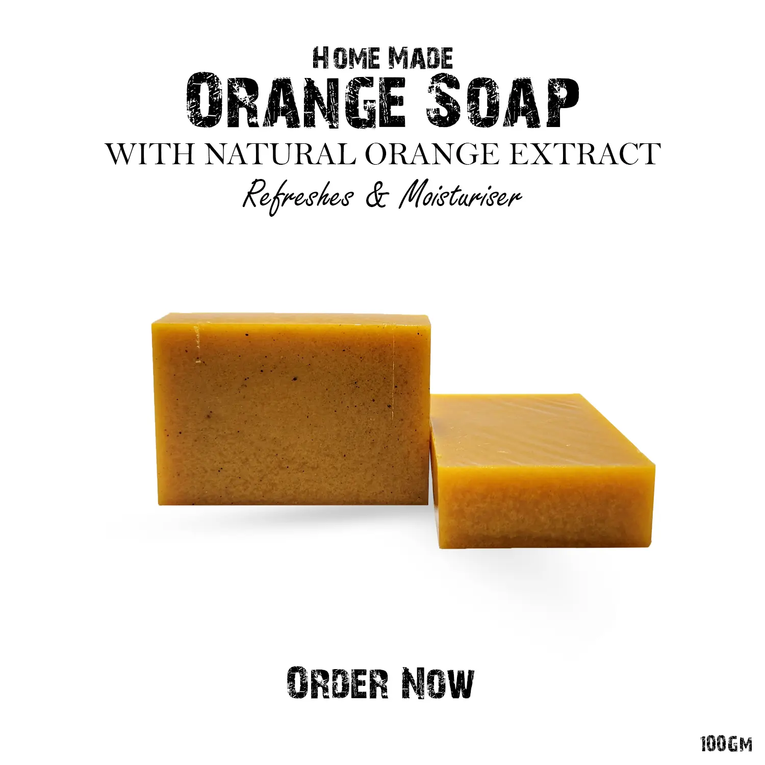 Picture of Homemade Orange Soap 100g